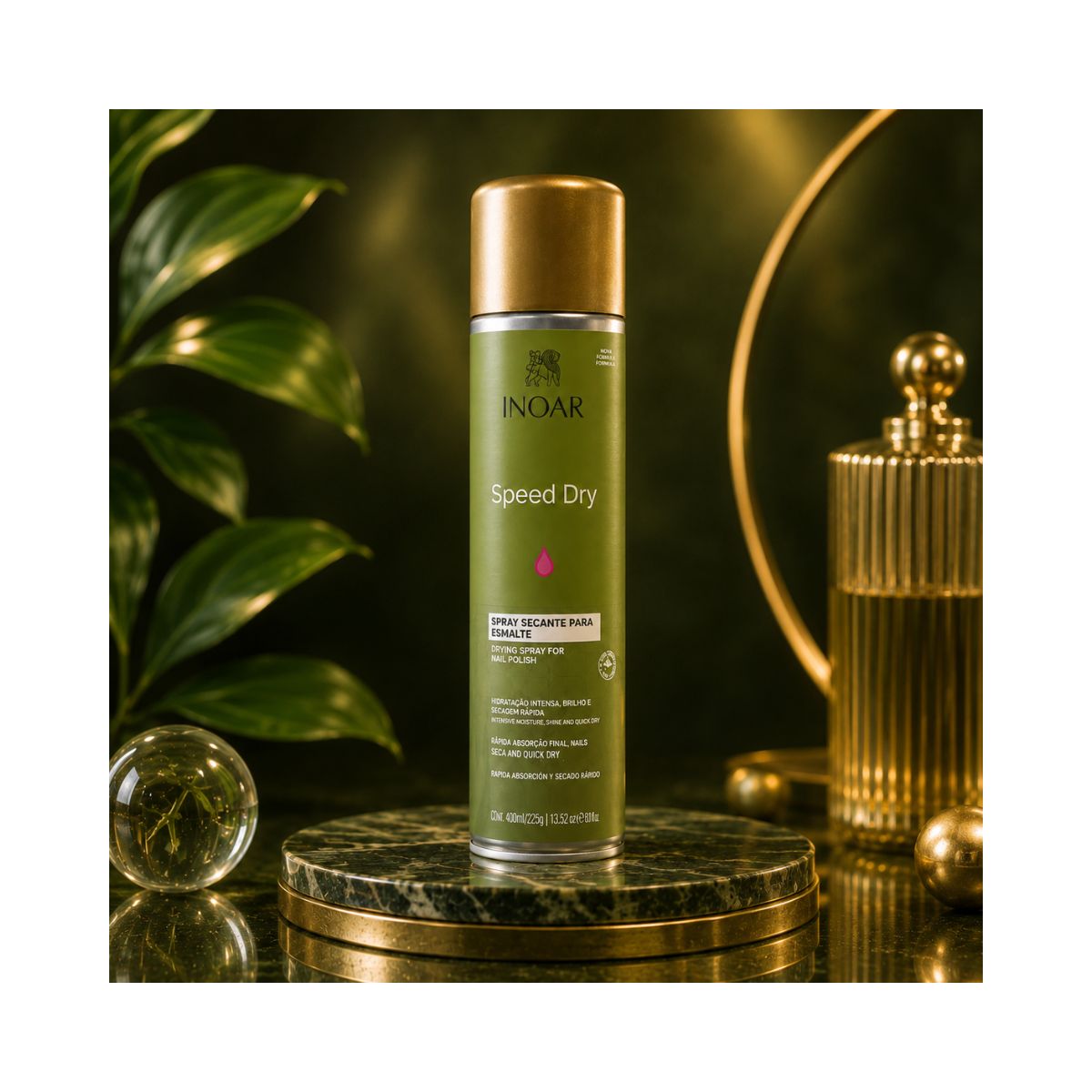 SECANTE DE ESMALTE INOAR 400ML