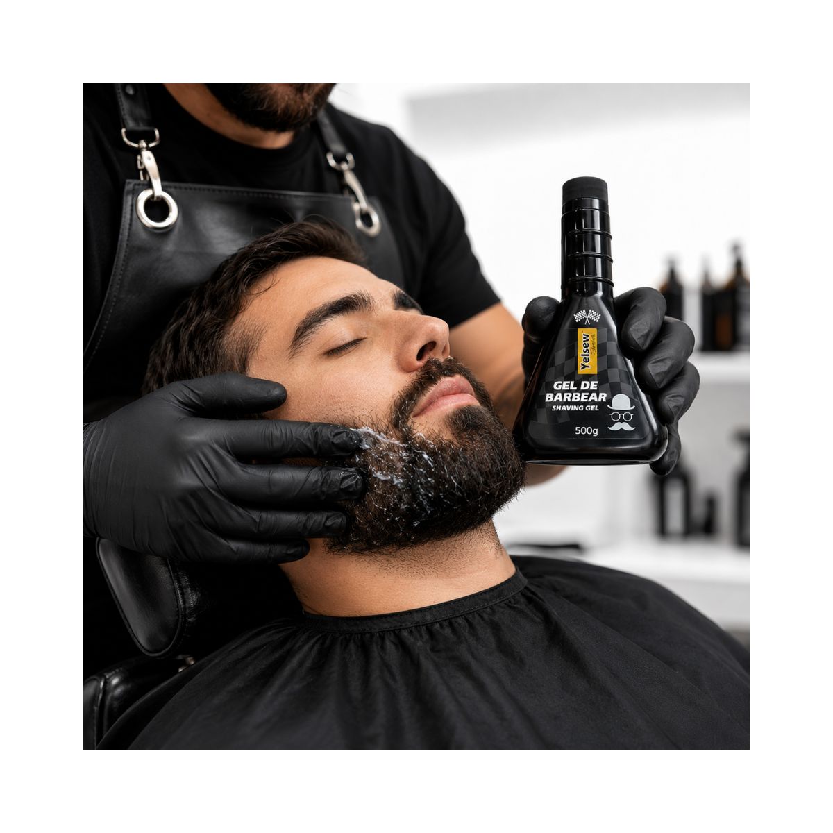 GEL DE BARBEAR YELSEW BARBER 500G