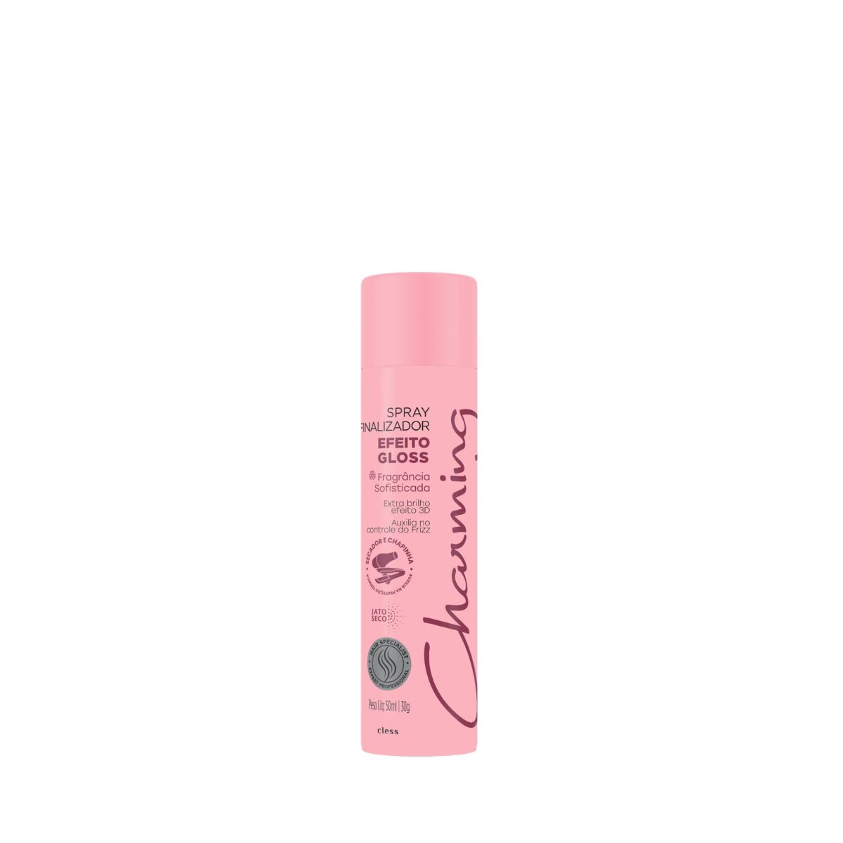 SPRAY CHARMING BRILHO INTENSO GLOSS 50ML