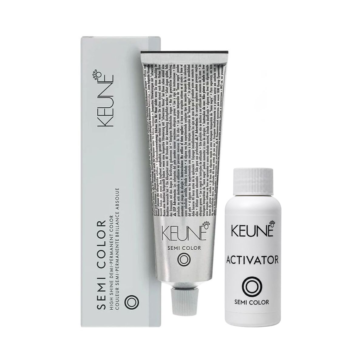KIT KEUNE SEMI COLOR COLORAÇÃO 6 LOURO ESCURO + ACTIVADOR