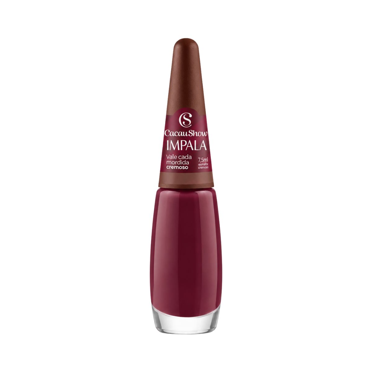 ESMALTE CACAU SHOW CREMOSO VALE CADA MORDIDA IMPALA 7,5ML