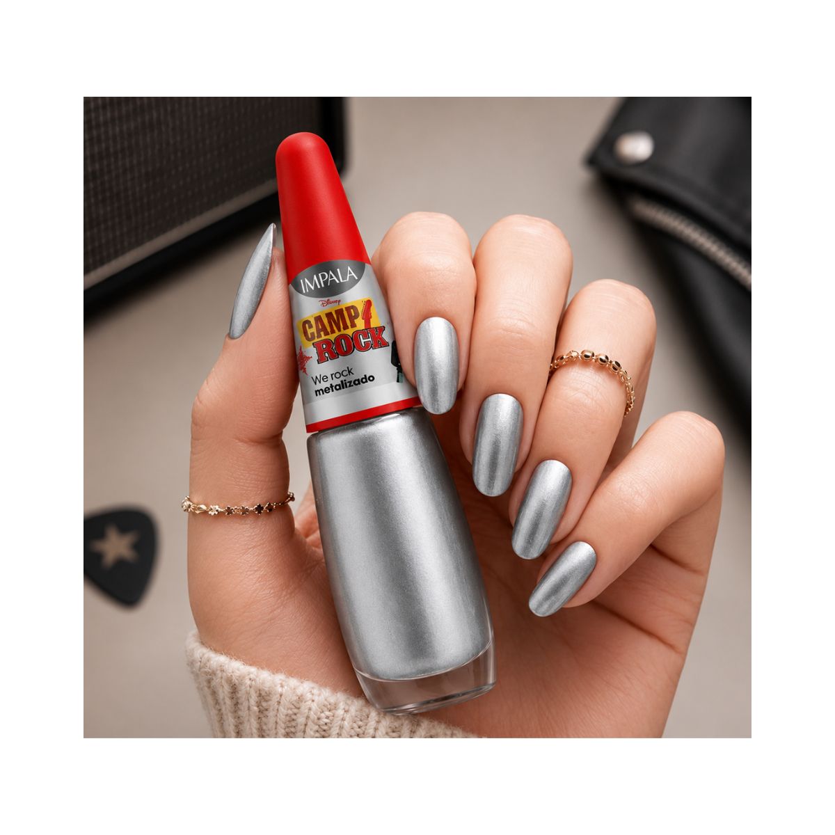 ESMALTE DISNEY CHANNEL METALIZADO WE ROCK IMPALA 7,5ML