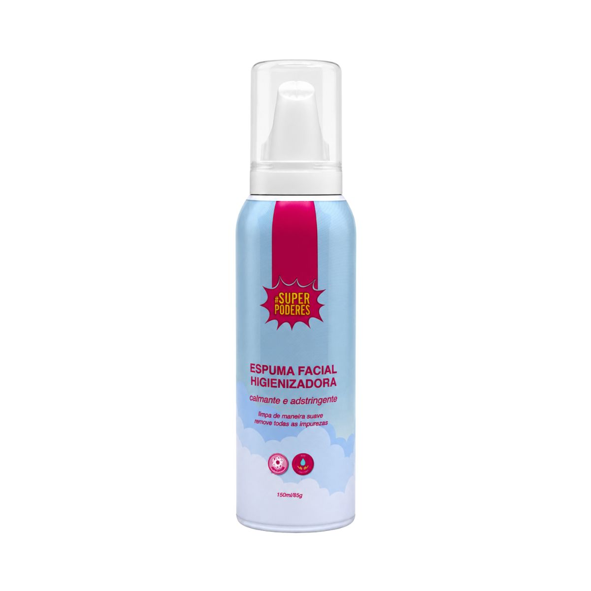 ESPUMA FACIAL SUPER PODERES HIGIENIZADORA 150ML
