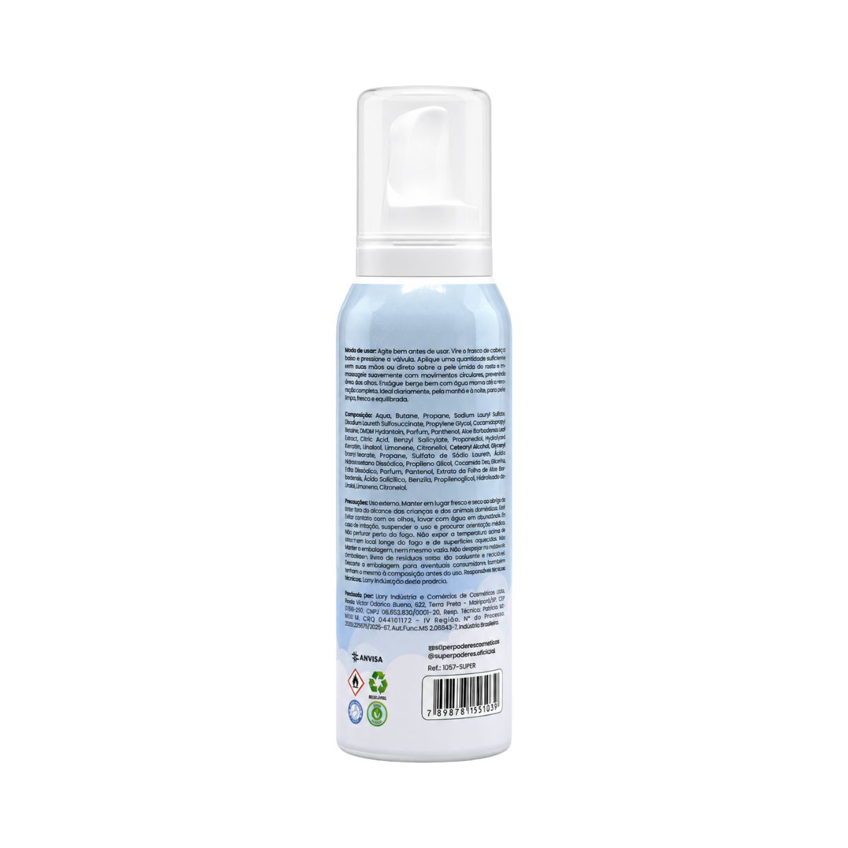 ESPUMA FACIAL SUPER PODERES HIGIENIZADORA 150ML