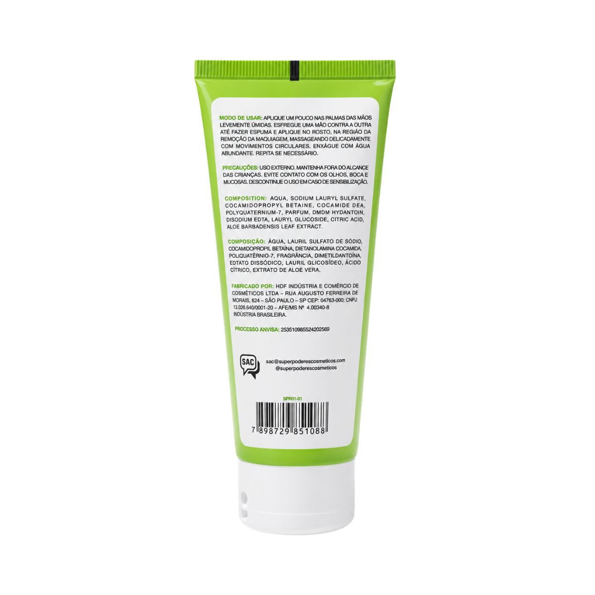 SABONETE DEMAQUILANTE SUPER PODERES 100ML