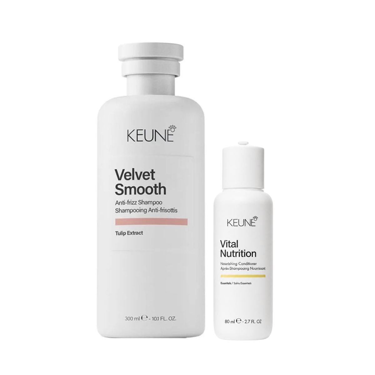 KIT KEUNE SHAMPOO VELVET SMOOTH 300ML + MINIATURA KEUNE