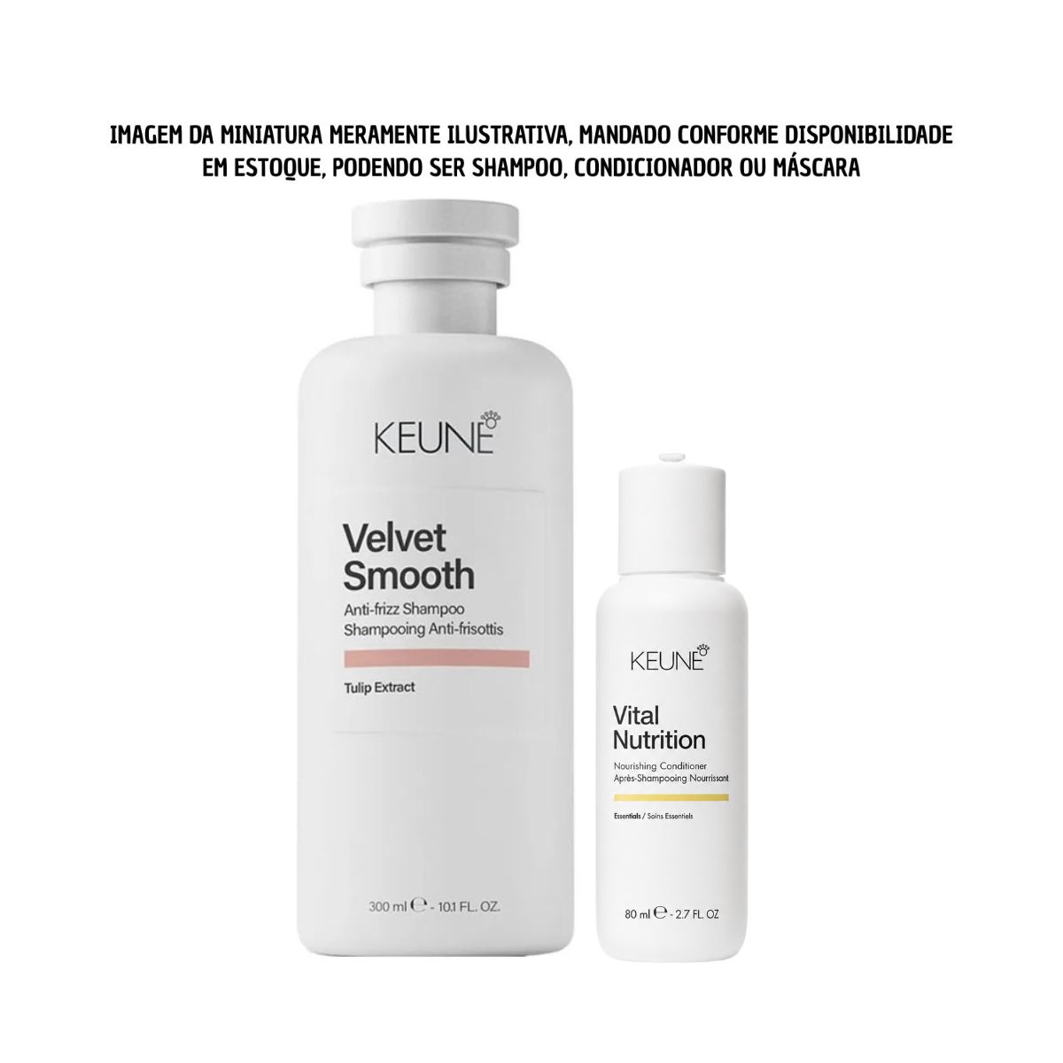 KIT KEUNE SHAMPOO VELVET SMOOTH 300ML + MINIATURA KEUNE