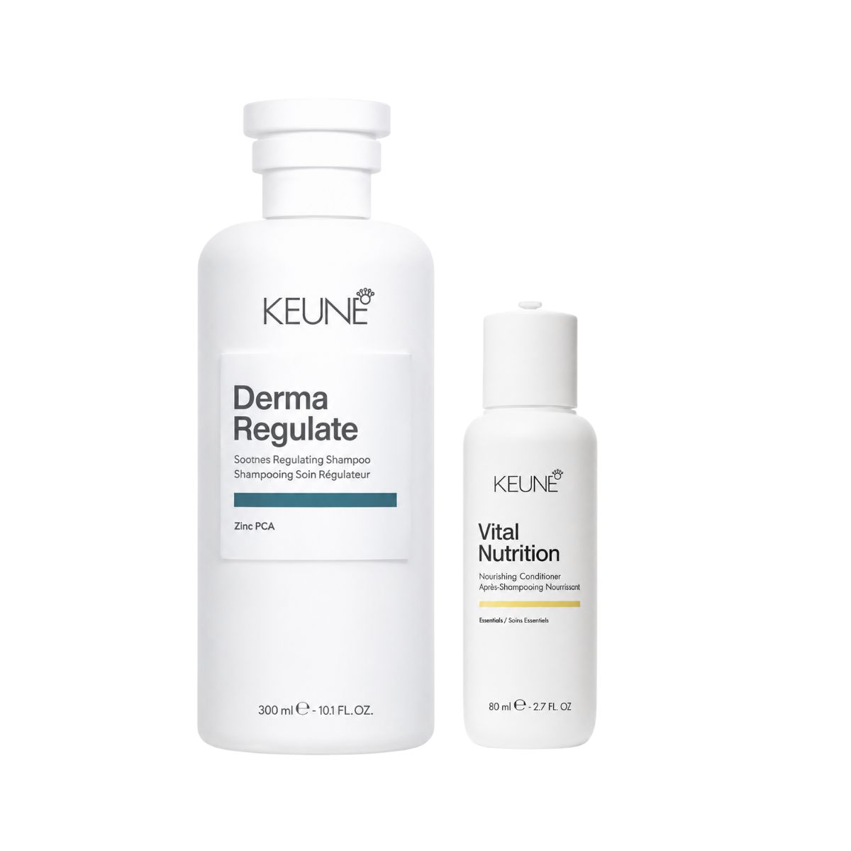 KIT KEUNE SHAMPOO CARE DERMA REGULATE 300ML + MINIATURAS KEUNE