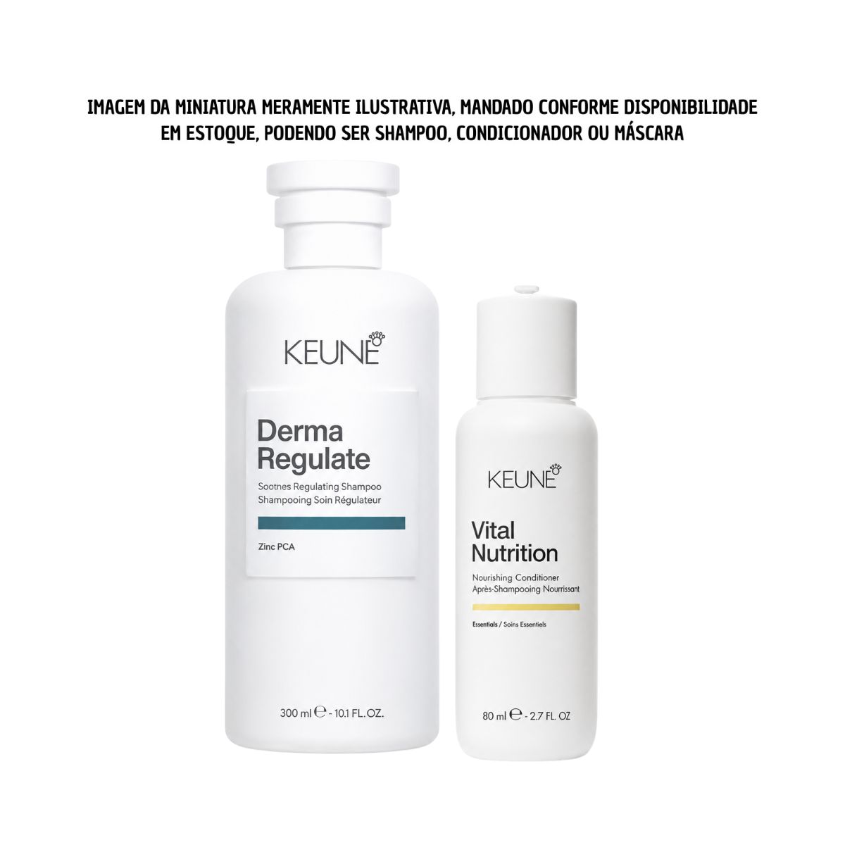 KIT KEUNE SHAMPOO CARE DERMA REGULATE 300ML + MINIATURAS KEUNE