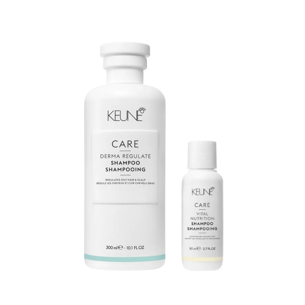 KIT KEUNE SHAMPOO CARE DERMA REGULATE 300ML + MINIATURA KEUNE