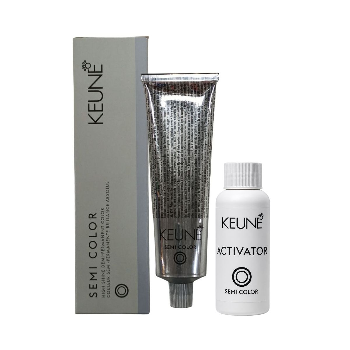 KIT KEUNE SEMI COLOR COLORAÇÃO 9 LOURO MUITO CLARO + ACTIVADOR