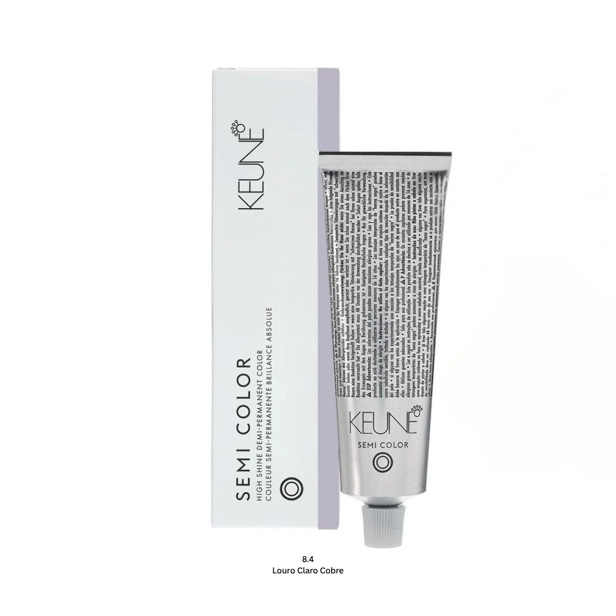 KIT KEUNE SEMI COLOR COLORAÇÃO 9.1 LOURO MUITO CLARO CINZA + ACTIVADOR