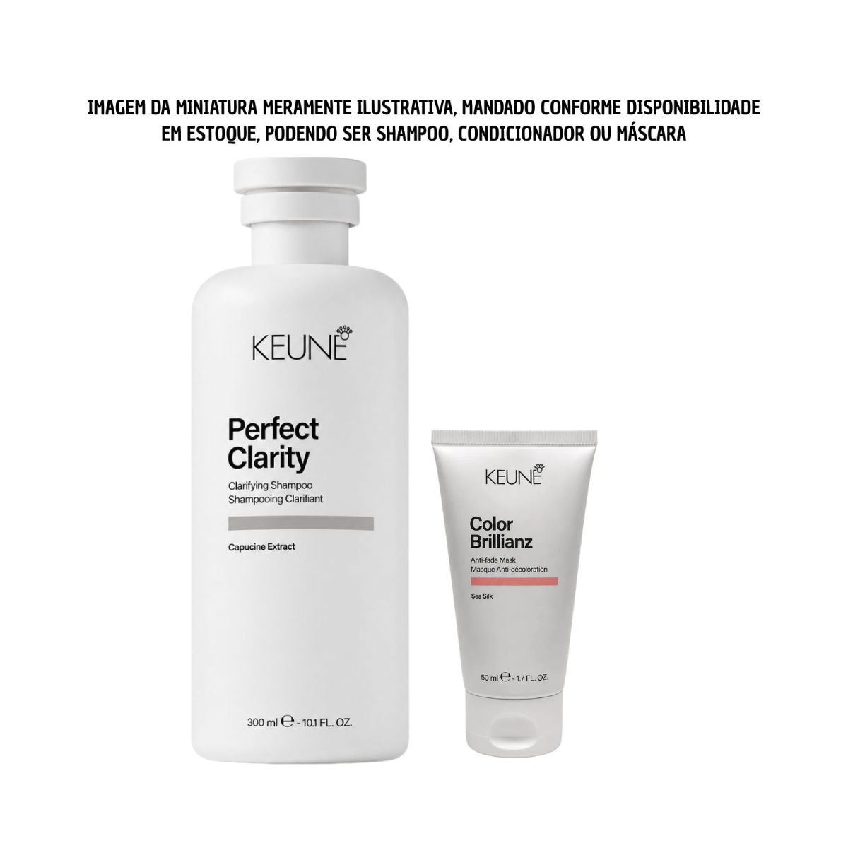KIT KEUNE SHAMPOO PERFECT CLARITY 300ML + MINIATURA KEUNE
