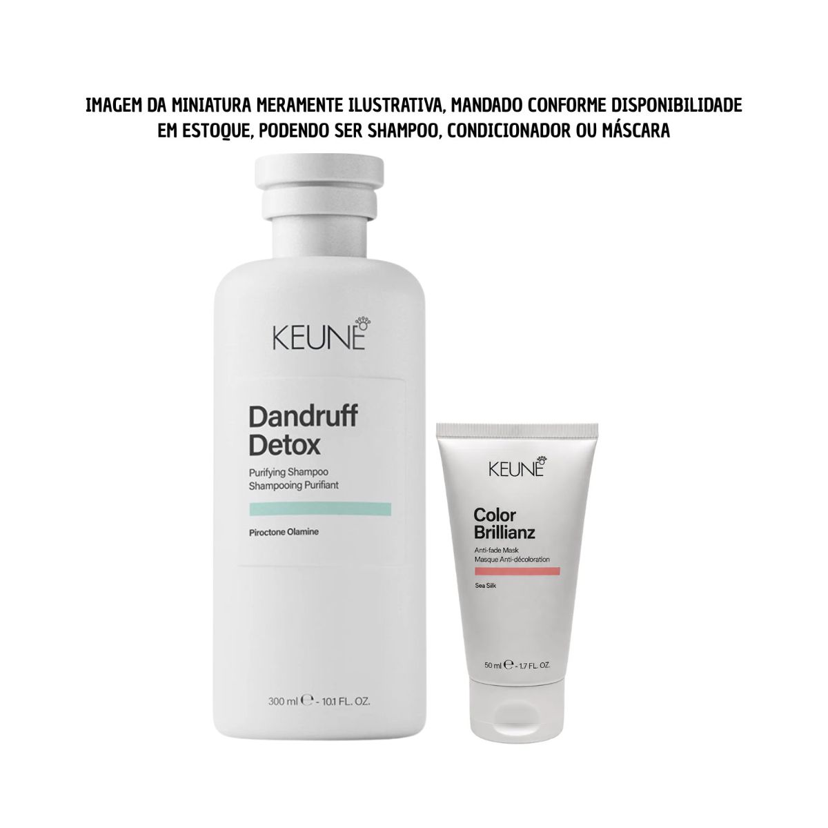 KIT KEUNE SHAMPOO DANDRUFF DETOX 300ML + MINIATURA KEUNE