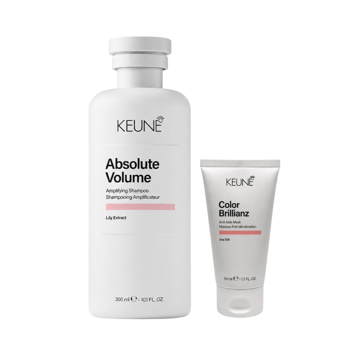 KIT KEUNE SHAMPOO CARE ABSOLUTE VOLUME 300ML + MINIATURAS KEUNE