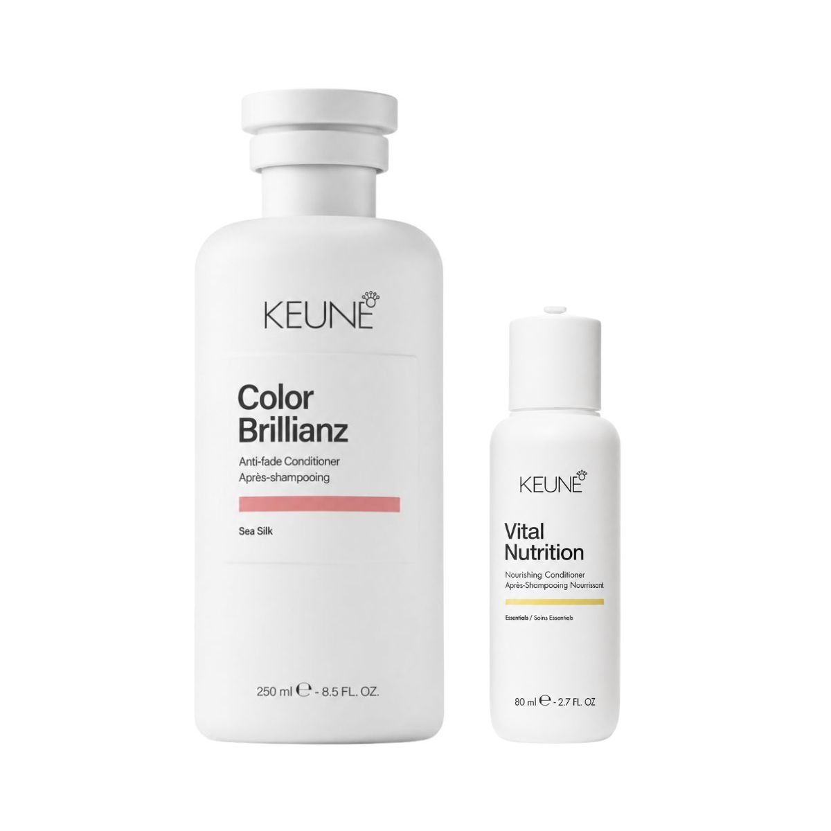 KIT KEUNE CONDICIONADOR CARE COLOR BRILLIANZ KEUNE 250ML + MINIATURAS KEUNE
