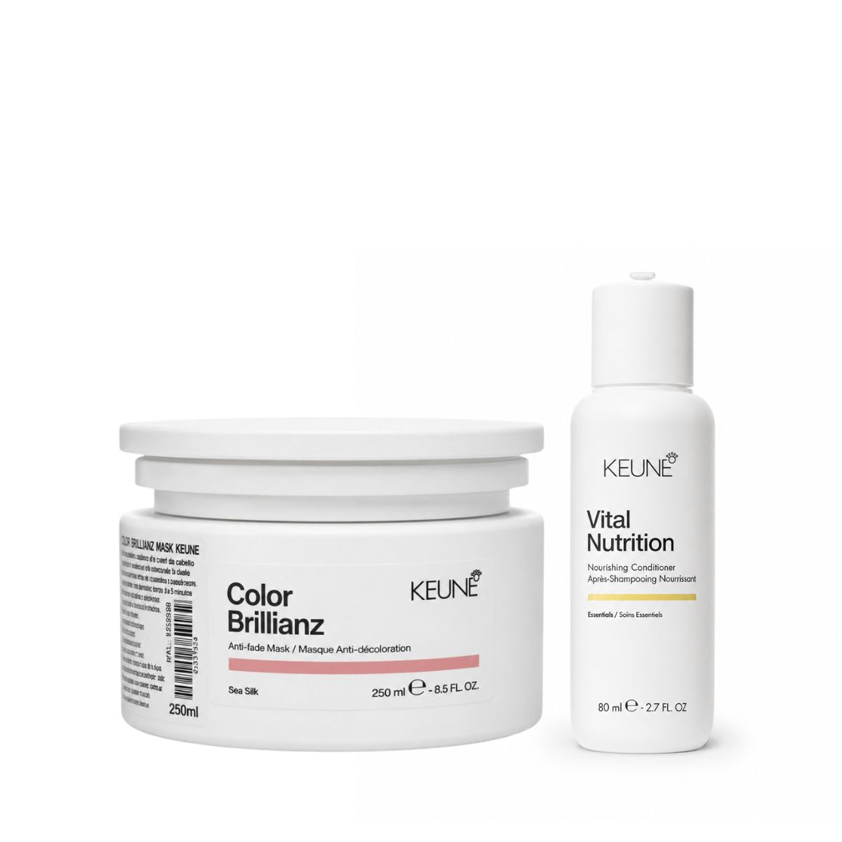 KIT KEUNE MÁSCARA CARE COLOR BRILLIANZ 200ML + MINIATURAS KEUNE