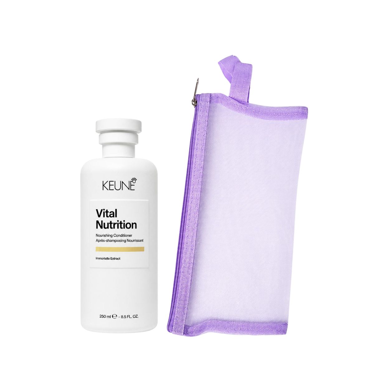 KIT KEUNE CONDICIONADOR CARE VITAL NUTRITION KEUNE 250ML + NECESSAIRE REDINHA MA