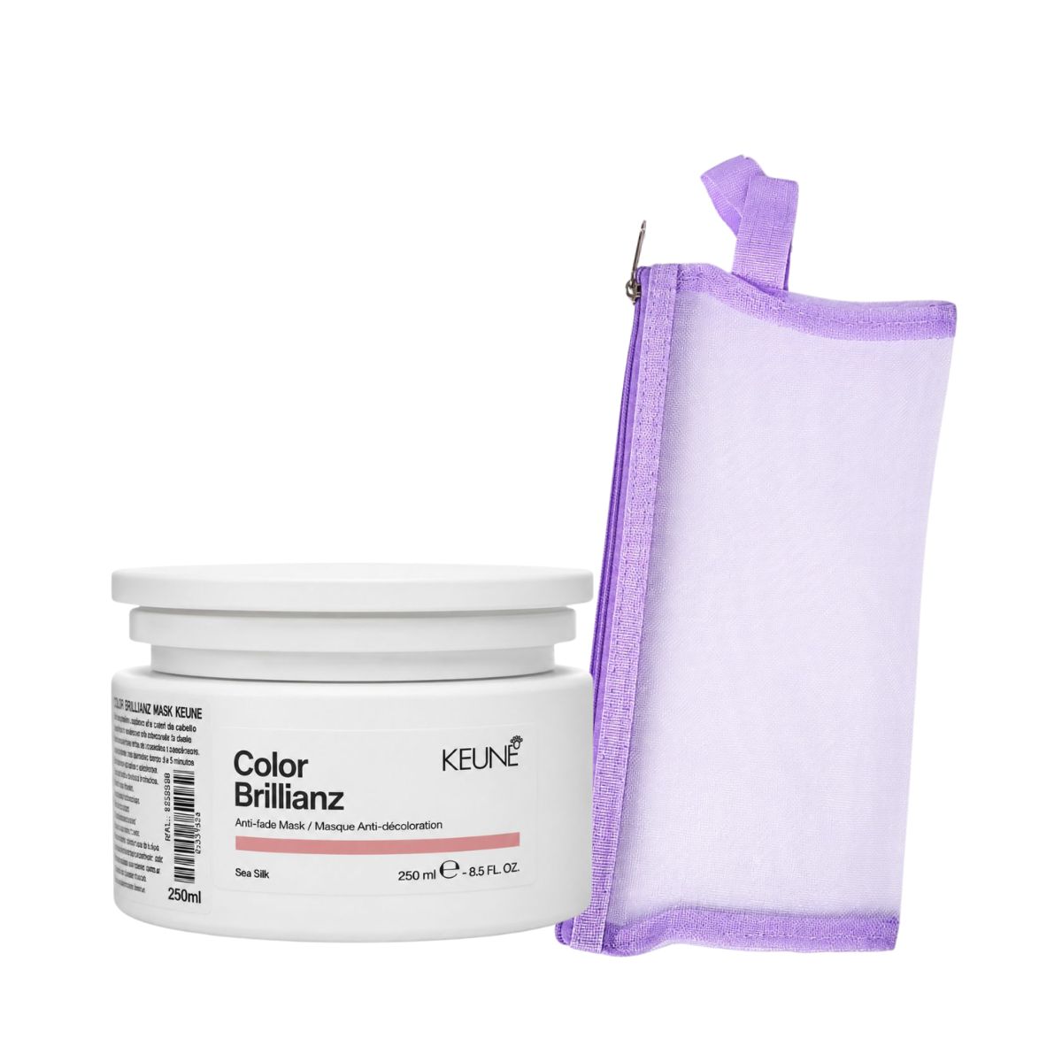 KIT KEUNE MÁSCARA CARE COLOR BRILLIANZ KEUNE 200ML + NECESSAIRE REDINHA MAQUIAGE