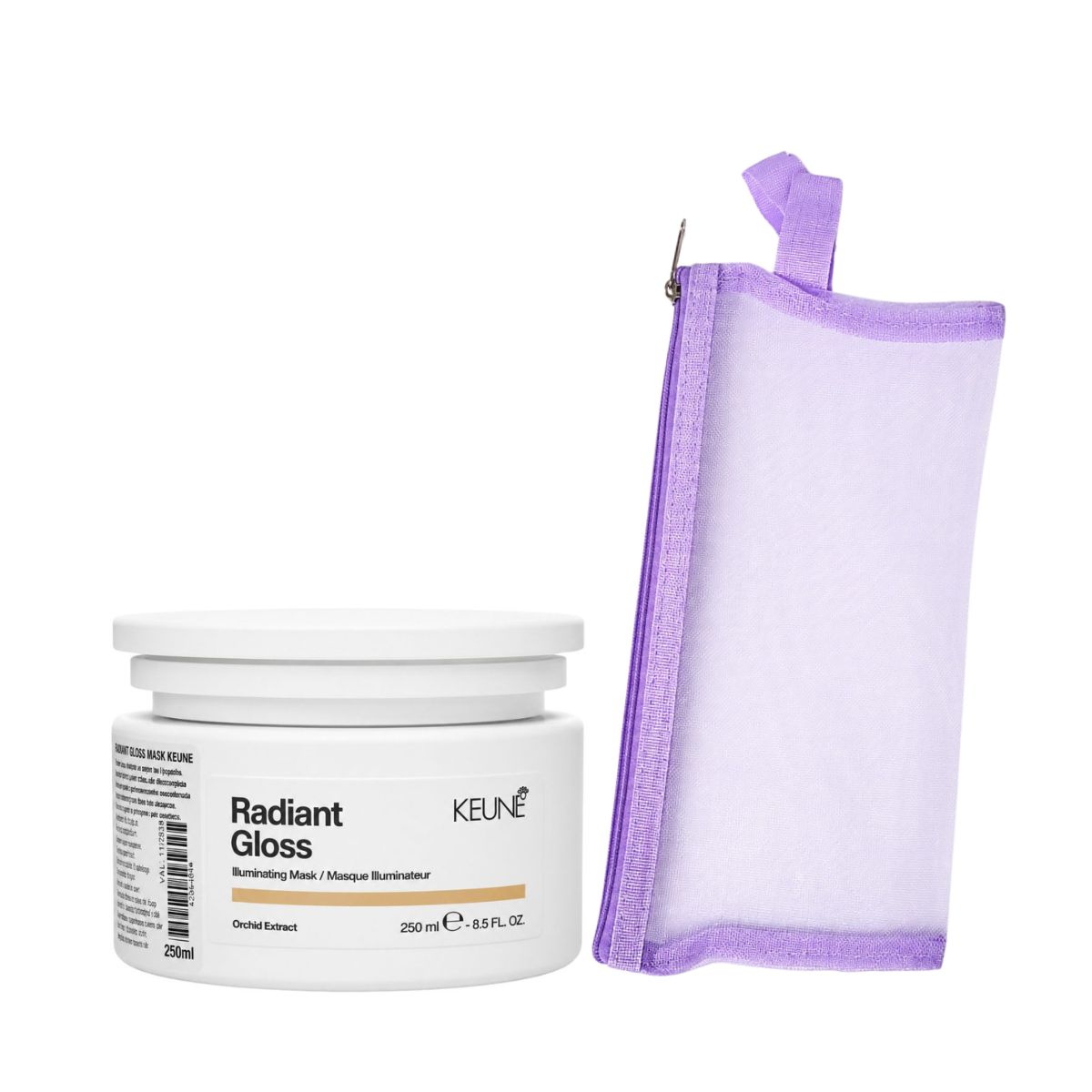 KIT KEUNE MÁSCARA VELVET SMOOTH KEUNE 250ML + NECESSAIRE REDINHA MAQUIAGEM