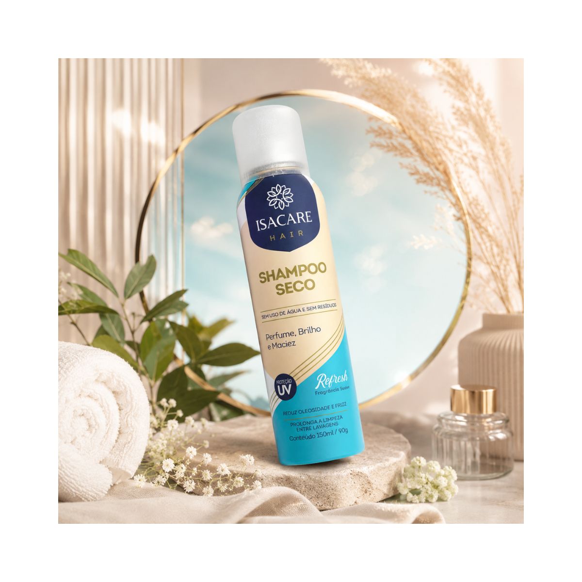 KIT ISACARE 2 SHAMPOOS A SECO REFRESH 150ML