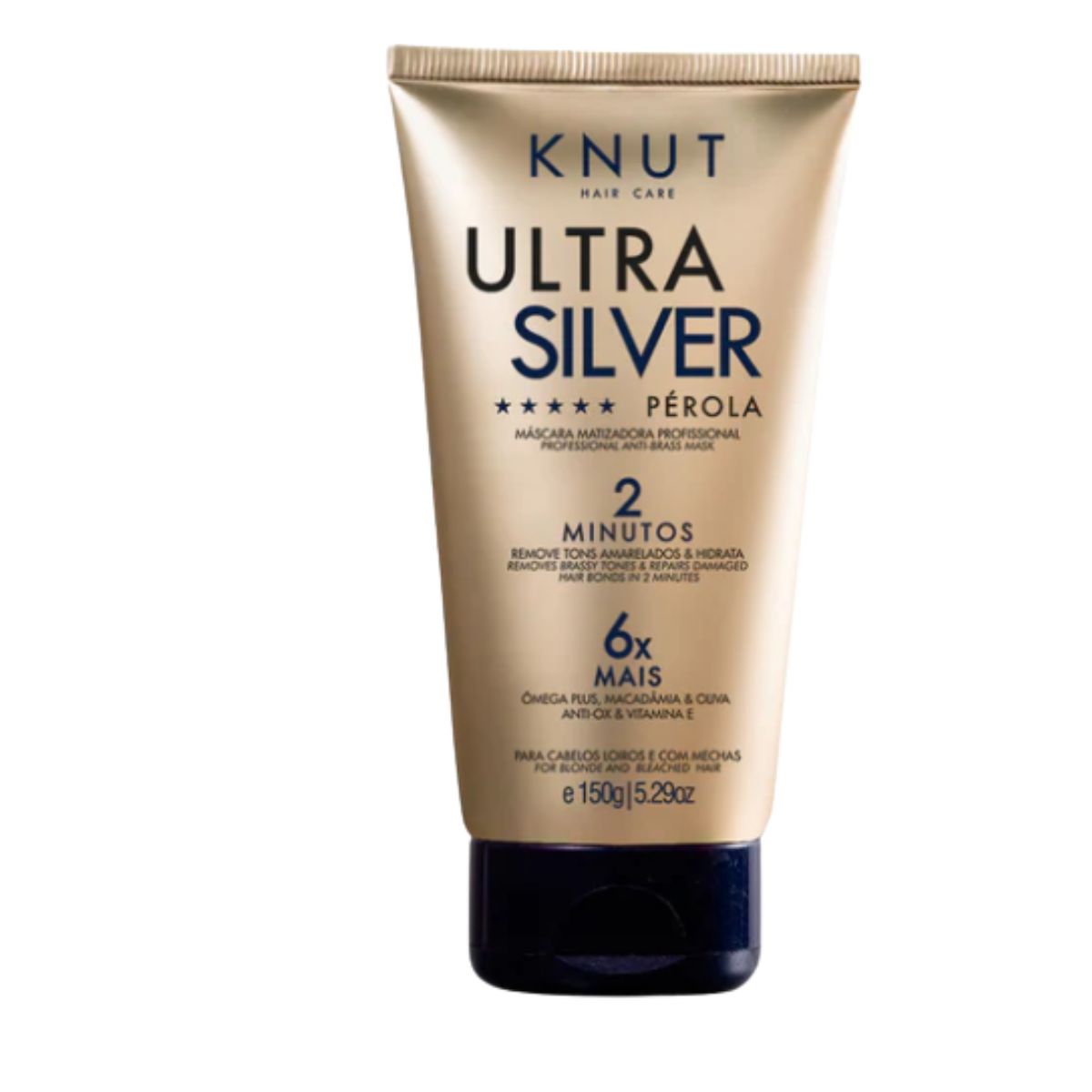 KIT KNUT MÁSC ULTRA SILVER PEROLA 150G + ACESSORIOS SORTIDOS