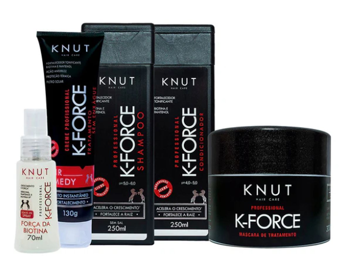 KIT KNUT MÁSC K-FORCE 300G + ACESSORIOS SORTIDOS