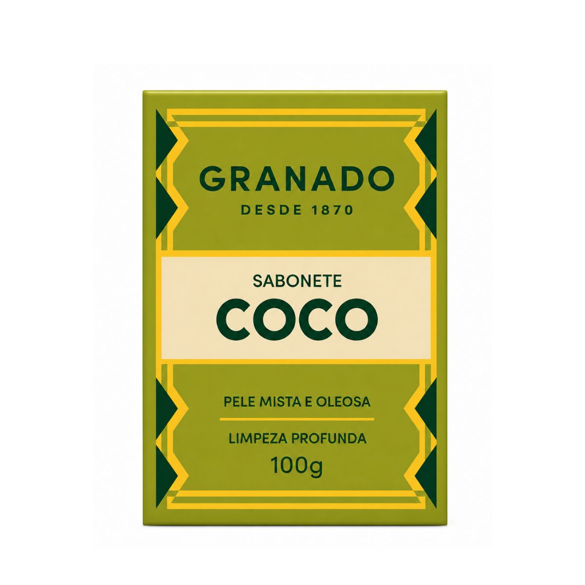 SABONETE EM BARRA COCO GRANADO 100GR