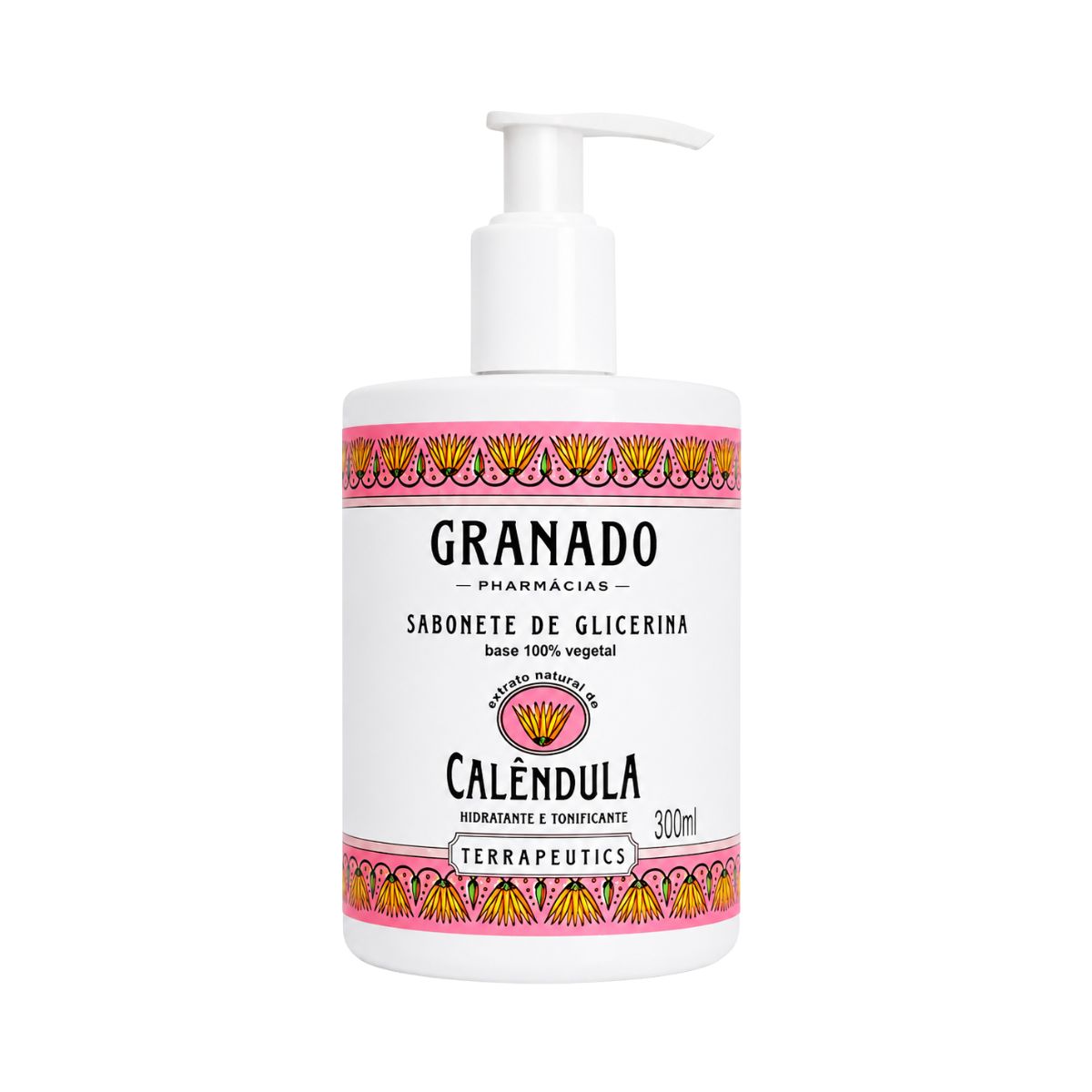 SABONETE LÍQUIDO TERRAPEUTICS CALÊNDULA GRANADO 300ML