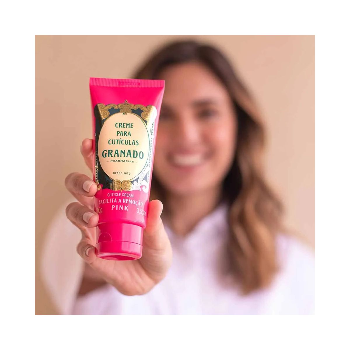 CREME PARA CUTÍCULAS PINK GRANADO 100G