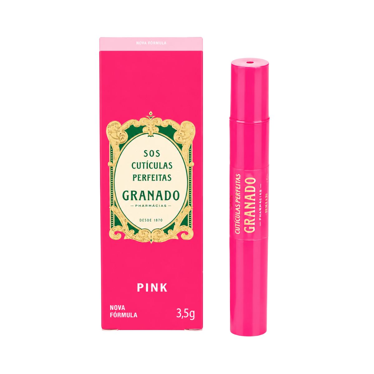 CANETA HIDRATANTE SOS CUTÍCULAS PERFEITAS PINK GRANADO 3,5G