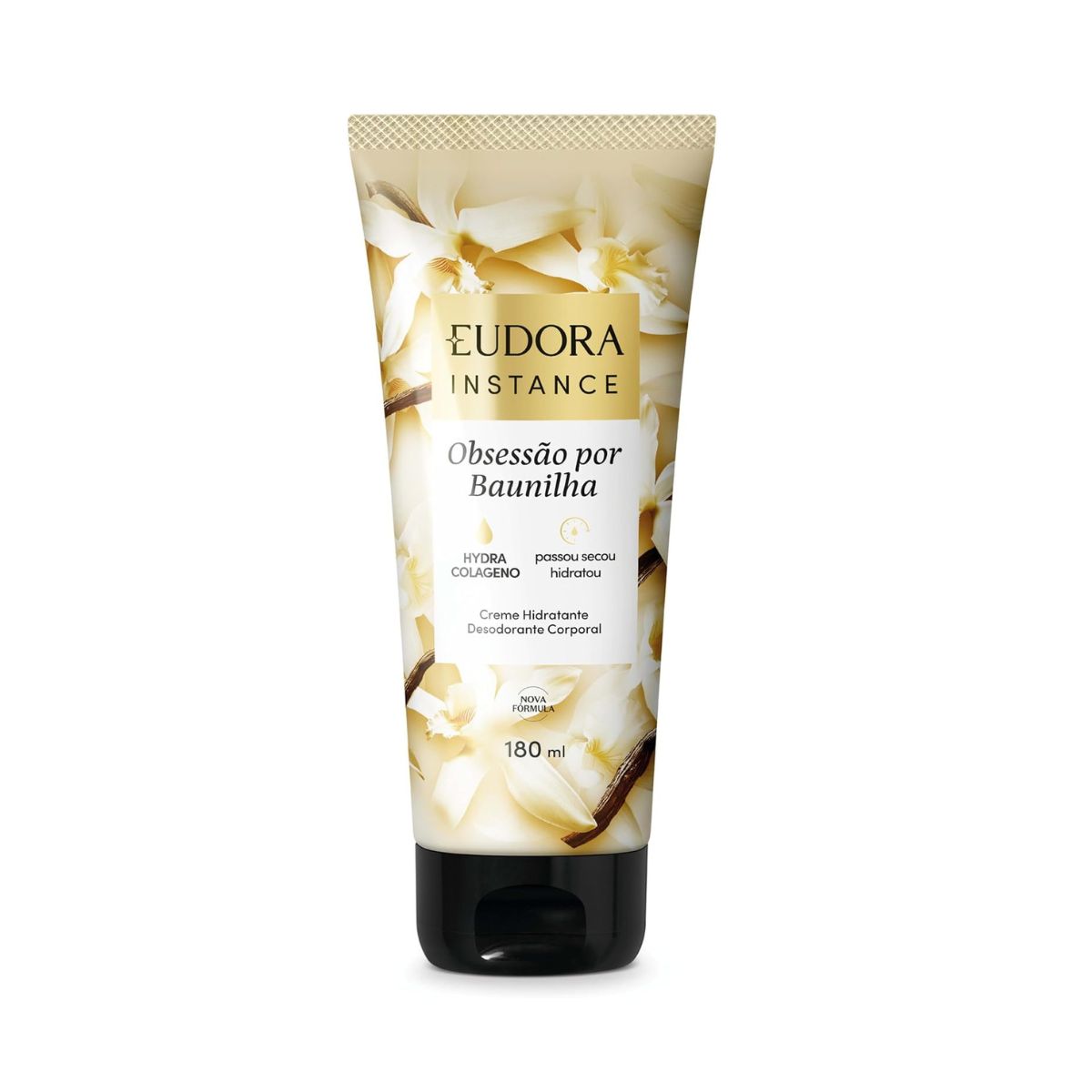 LOÇÃO HIDRATANTE BAUNILHA INSTANCE EUDORA 180ML