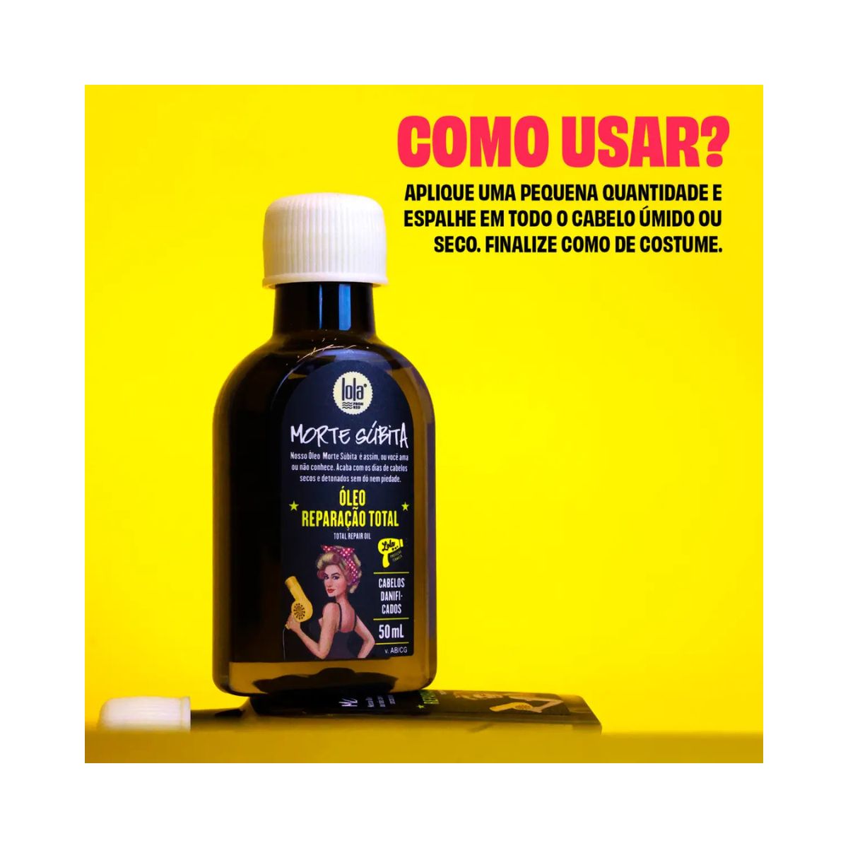 ÓLEO MORTE SÚBITA LOLA COSMETICS 50ML