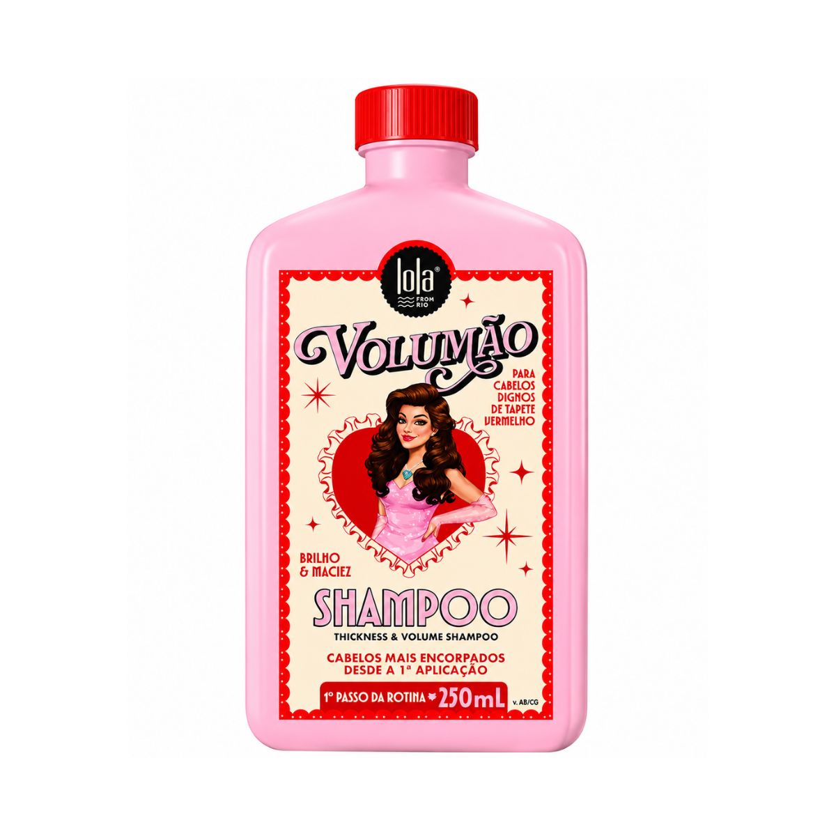 SHAMPOO VOLUMÃO LOLA COSMETICS 250ML
