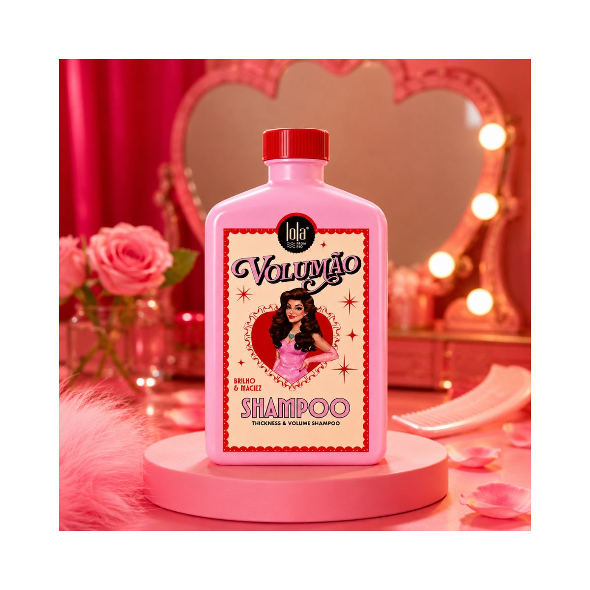 SHAMPOO VOLUMÃO LOLA COSMETICS 250ML