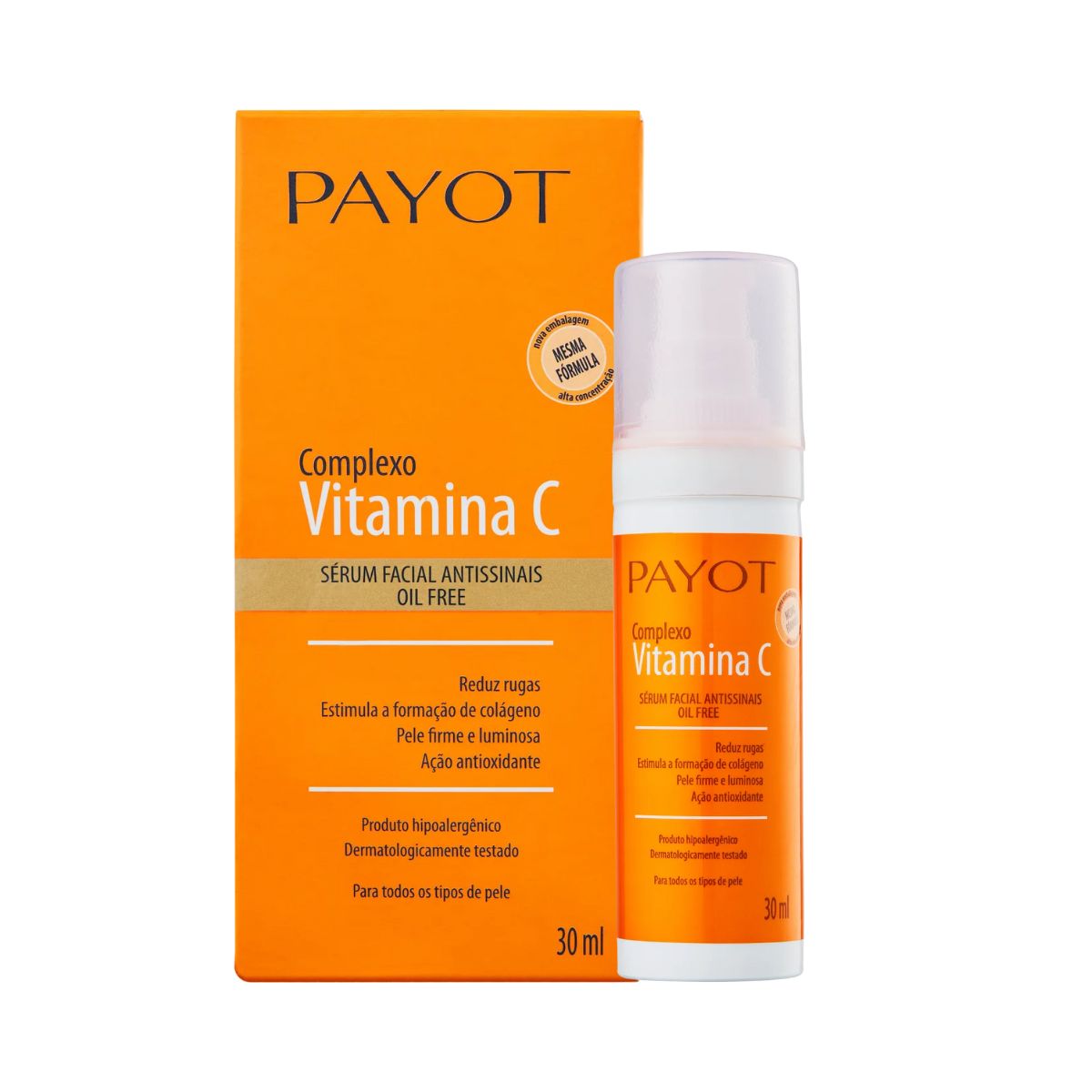 SÉRUM FACIAL ANTI-IDADE COMPLEXO DE VITAMINA C PAYOT 30ML
