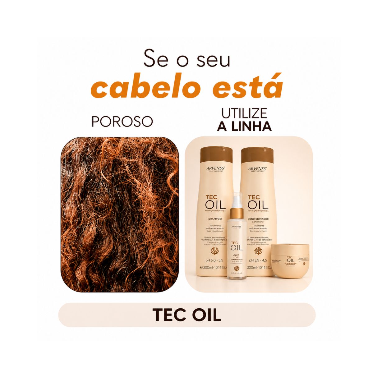 CONDICIONADOR TEC OIL ARVENSIS 300ML