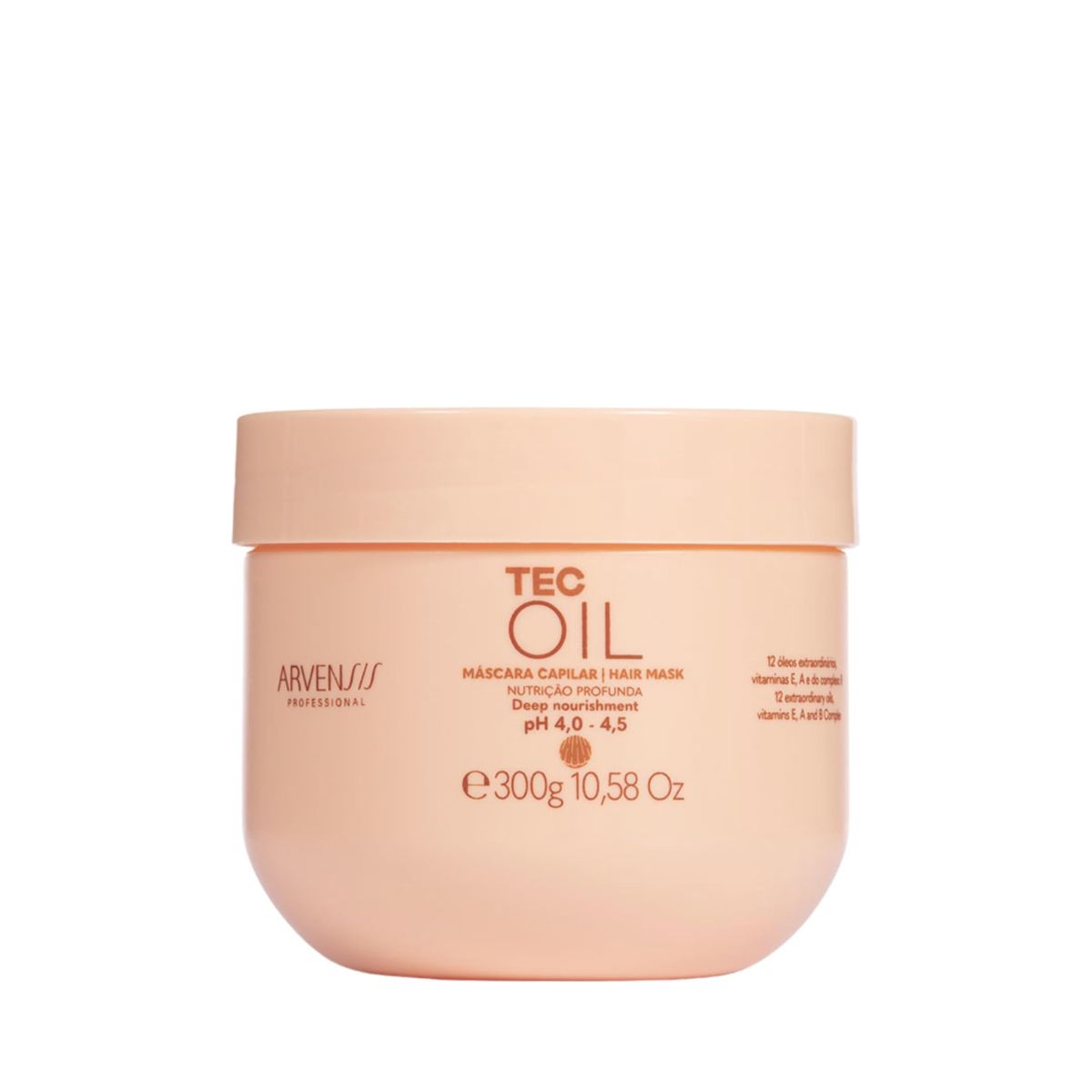 MÁSCARA CAPILAR TEC OIL ARVENSIS 300G