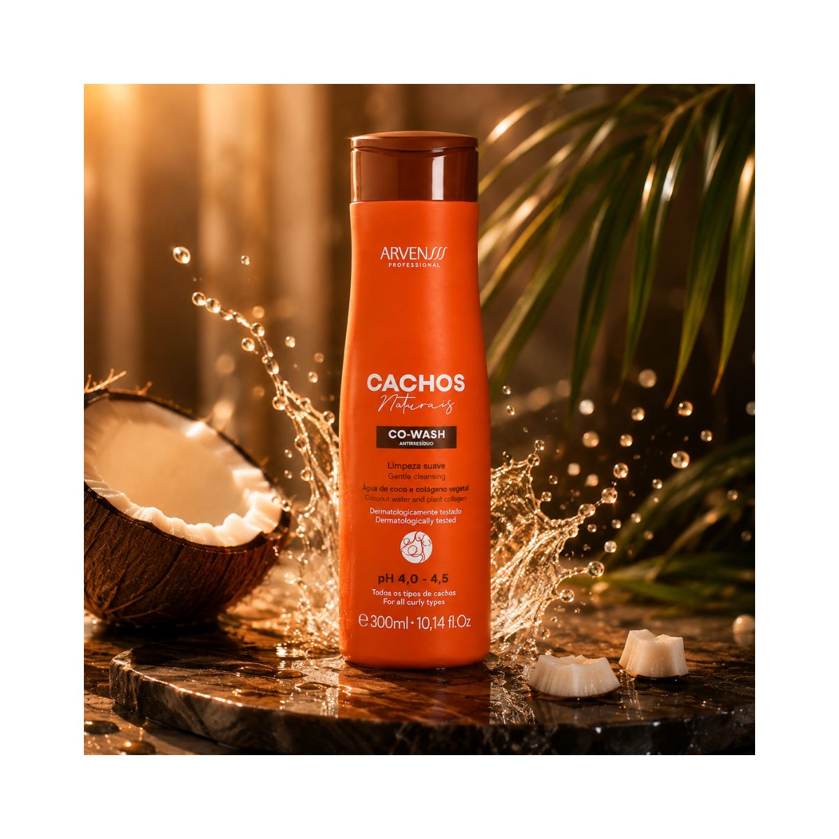 CO-WASH CACHOS NATURAIS ARVENSIS 300ML