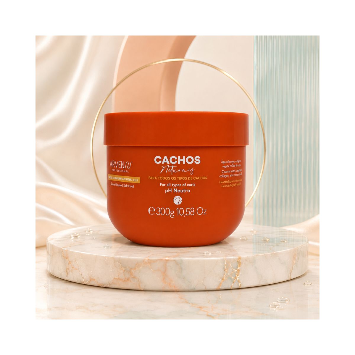 GELEIA ATIVADORA CACHOS NATURAIS ARVENSIS 300G