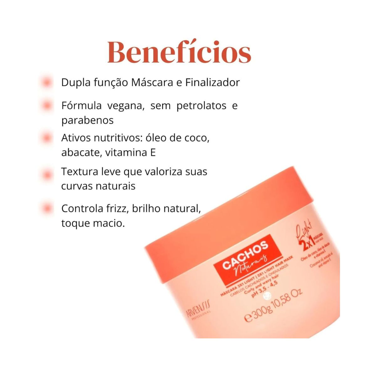 MÁSCARA 2X1 LIGHT ARVENSIS 300G