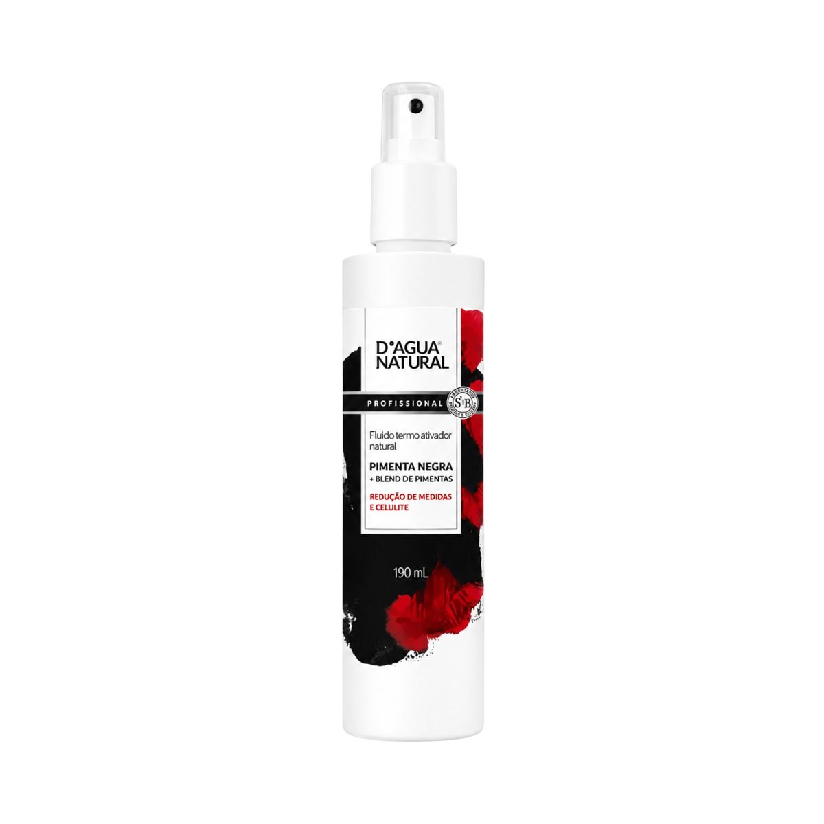 KIT DAGUA NATURAL FLUÍDO TERMO ATIVO PIMENTA NEGRA 190ML + AEROSOL BLUE GIOVANNA