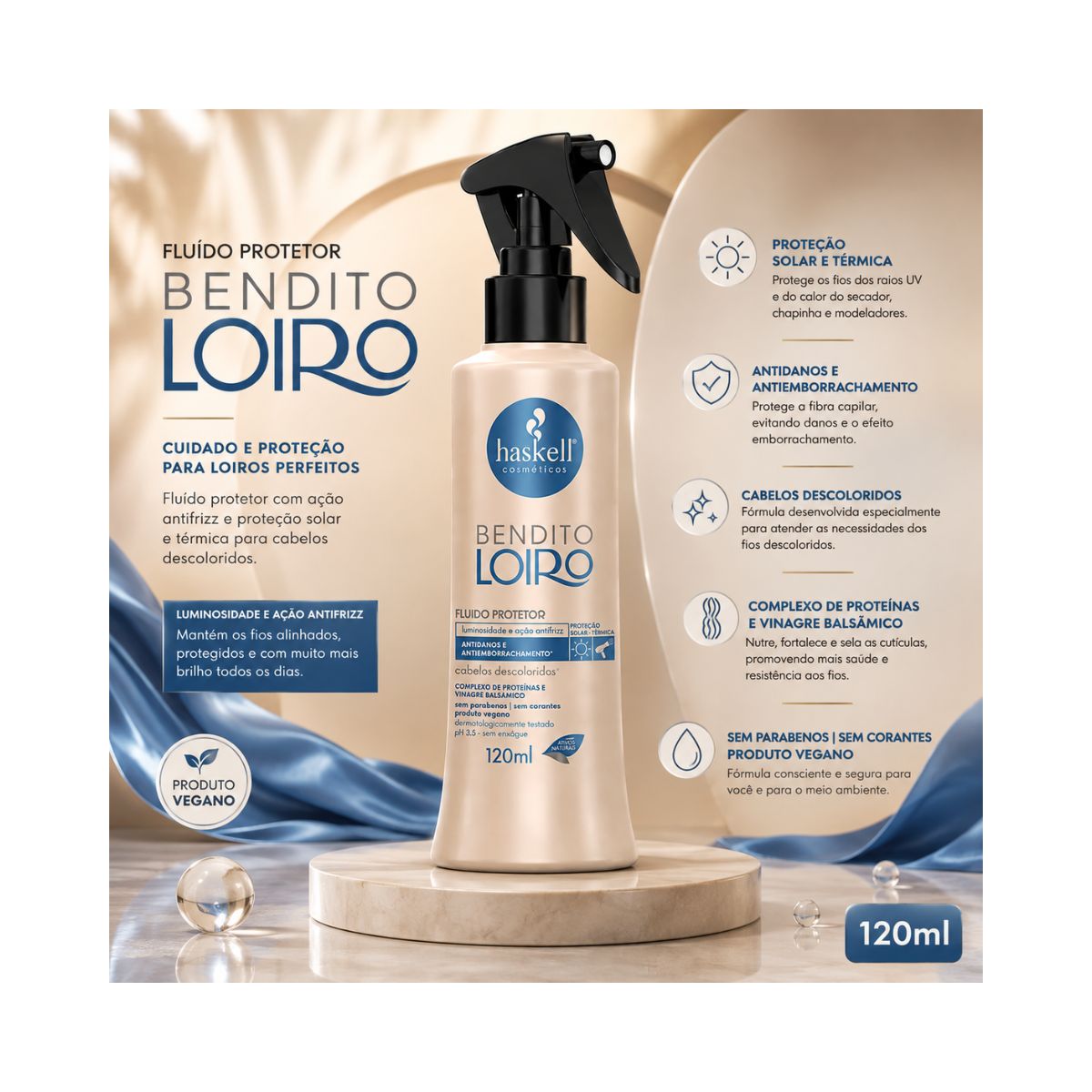FLUIDO BENDITO LOIRO HASKELL 120ML