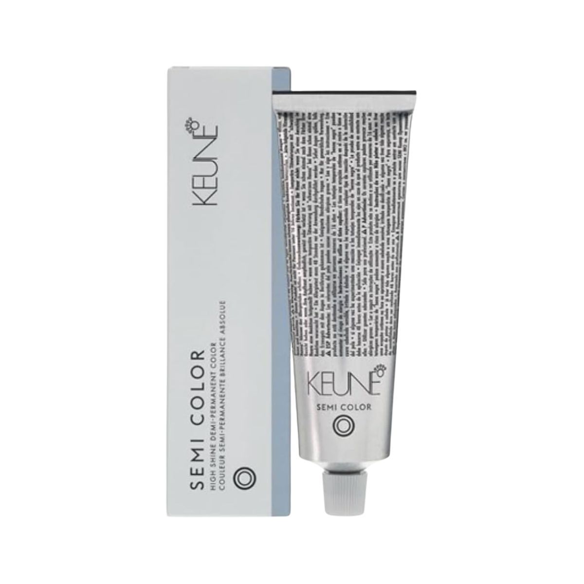 KIT KEUNE COLORAÇÃO SEMI COLOR 6.19 LOURO ESCURO CINZA MATTE 60ML + 2 ACTIVATOR
