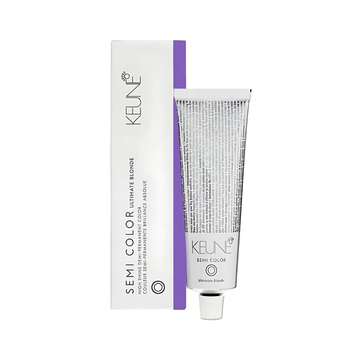 KIT KEUNE COLORAÇÃO SEMI COLOR 10.7 LOURO EXTRA CLARO VIOLETA 60ML + 2 ACTIVATO