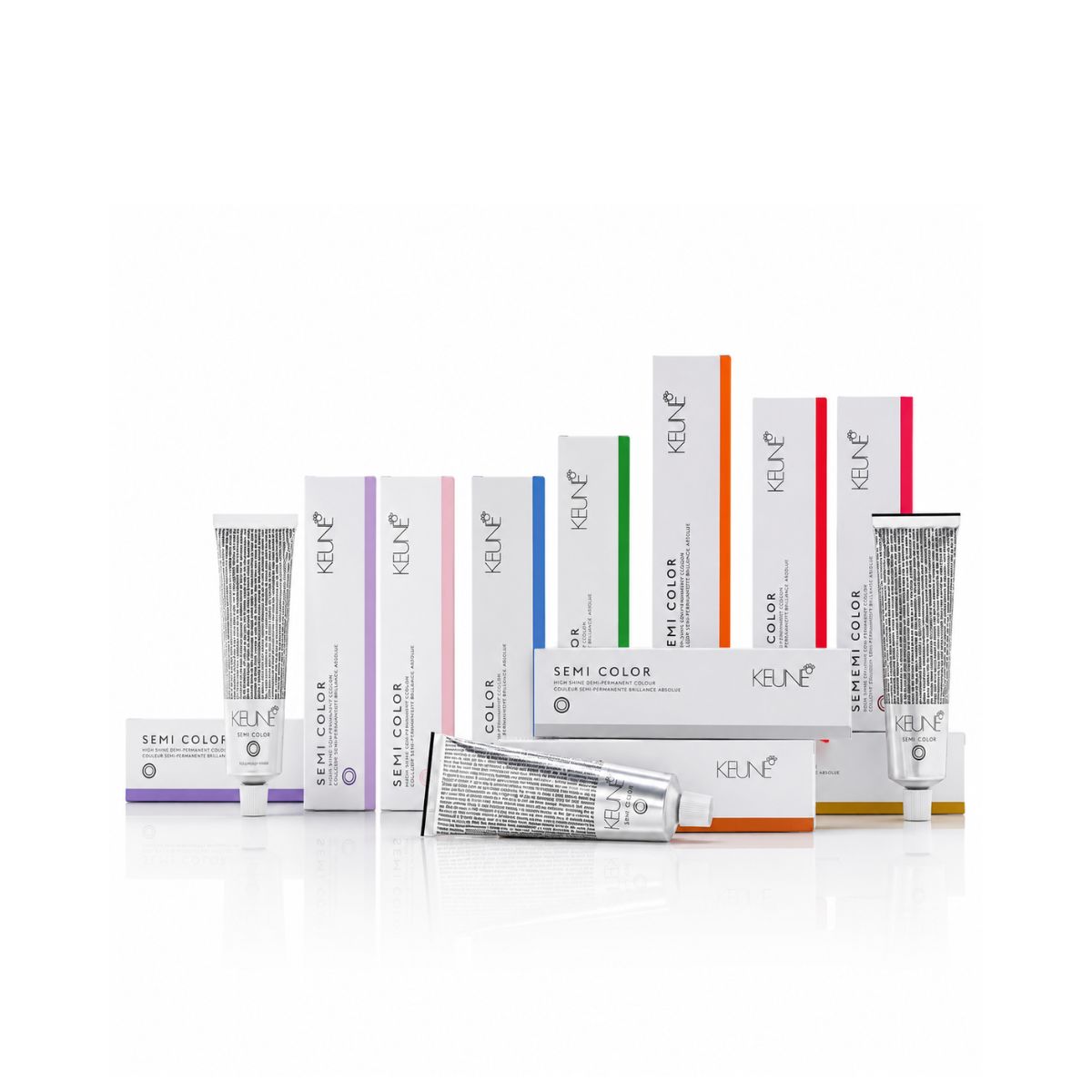 KIT KEUNE COLORAÇÃO SEMI COLOR 9.1 LOURO MUITO CLARO CINZA 60ML + 2 ACTIVATOR SE