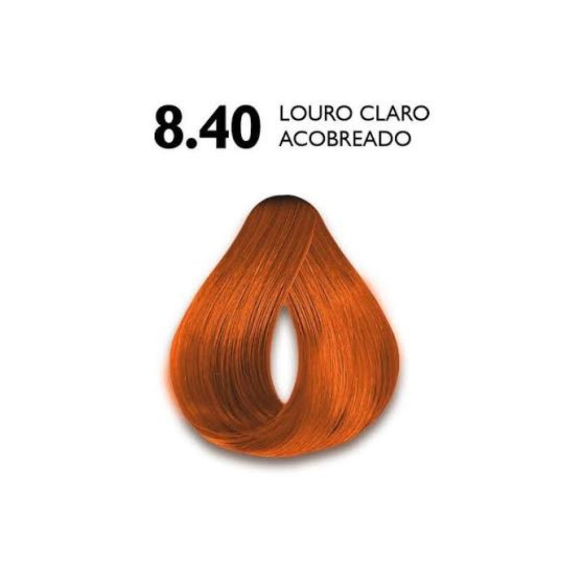 KIT HASKELL COLORAÇÃO 8.40 LOURO CLARO ACOBREADO + OX 20 VOLUMES 75ML