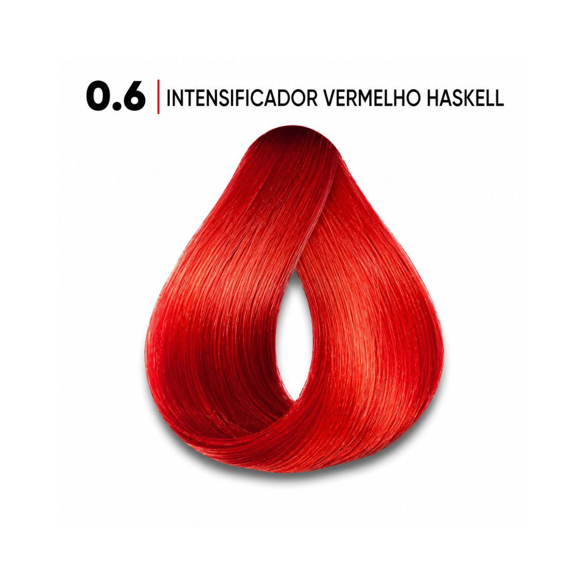 KIT HASKELL COLORAÇÃO 0.6 INTENSIFICADOR VERMELHO + OX 20 VOLUMES 75ML