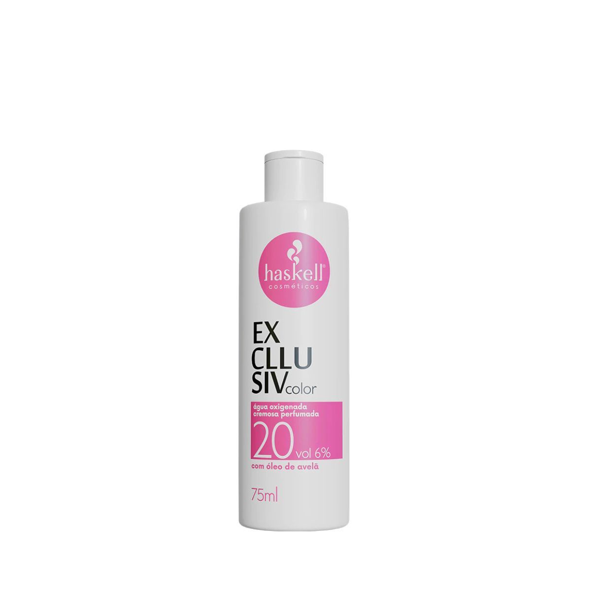 KIT HASKELL COLORAÇÃO 5.0 CASTANHO CLARO + OX 20 VOLUMES 75ML