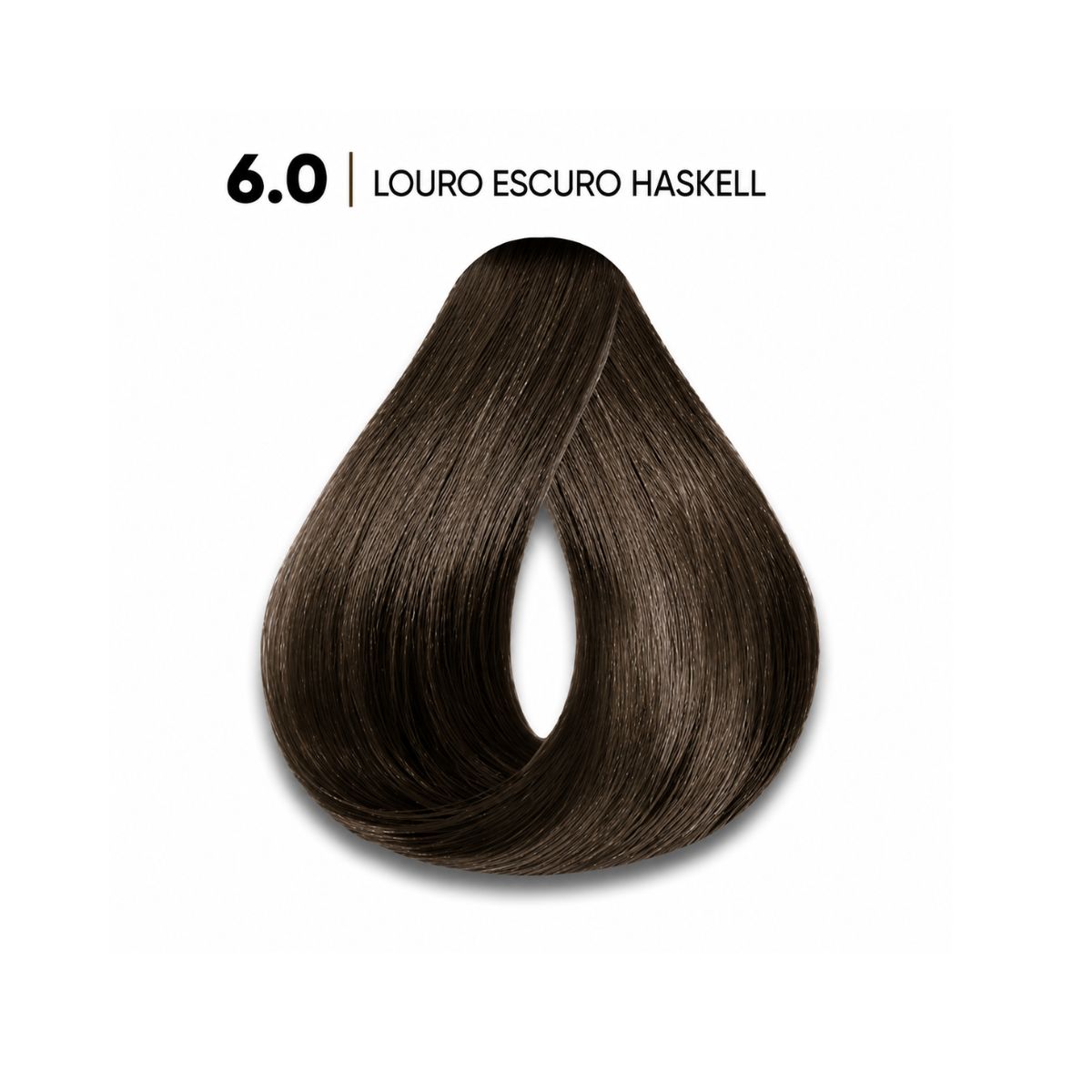 KIT HASKELL COLORAÇÃO 6.0 LOURO ESCURO + OX 20 VOLUMES 75ML